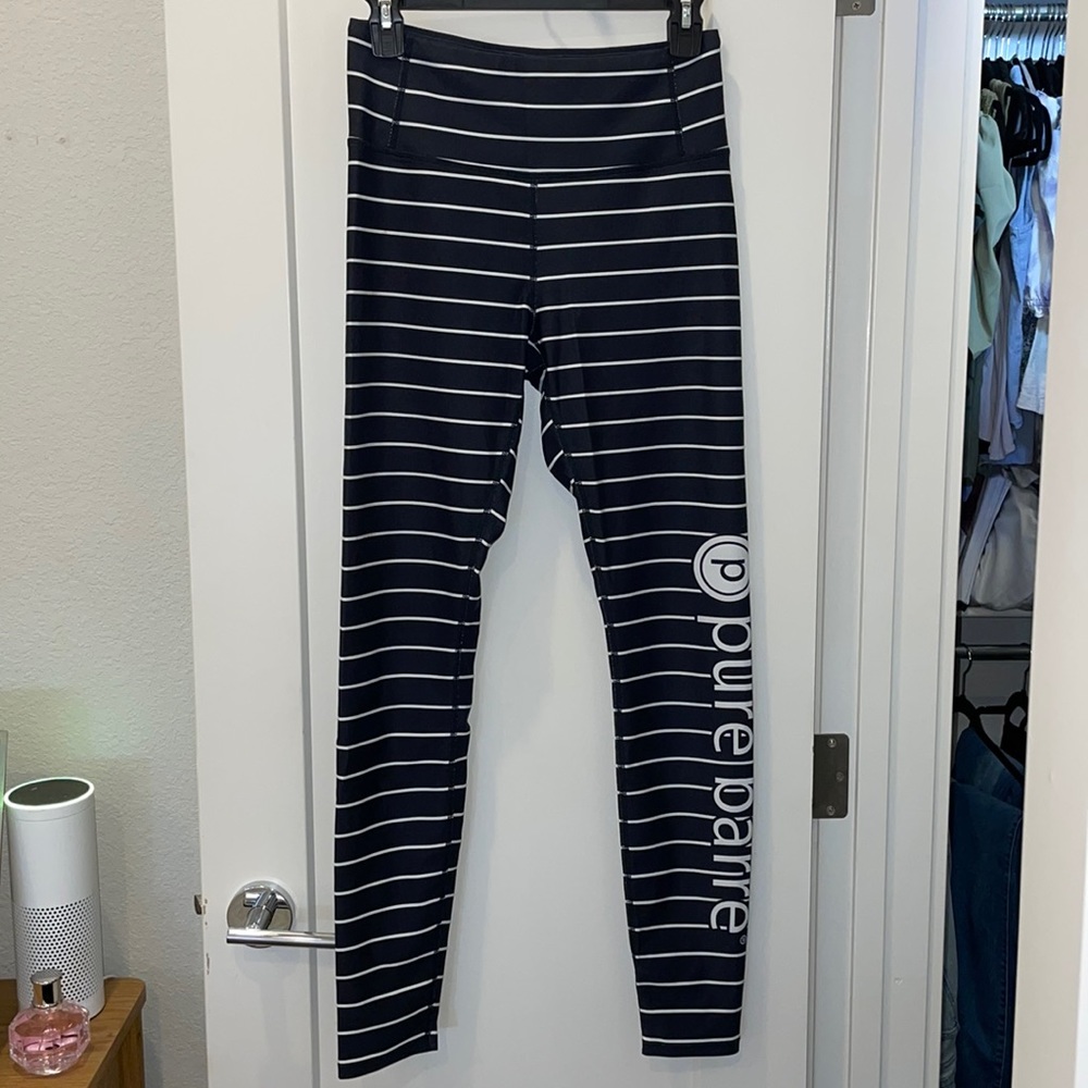 Pure Barre Striped Leggings
